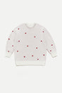 White Jacquard Sweater