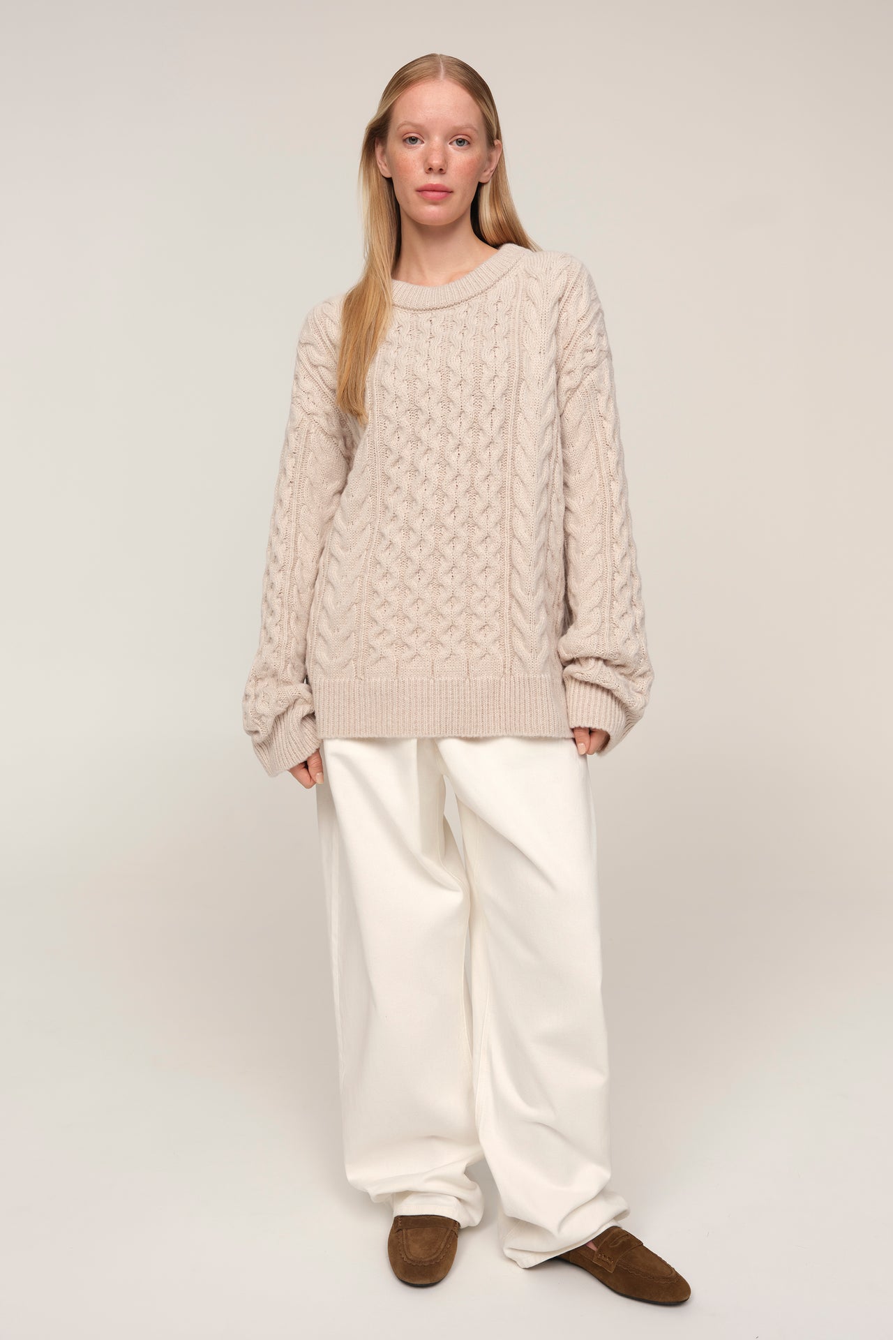 Light Beige Avena Sweater