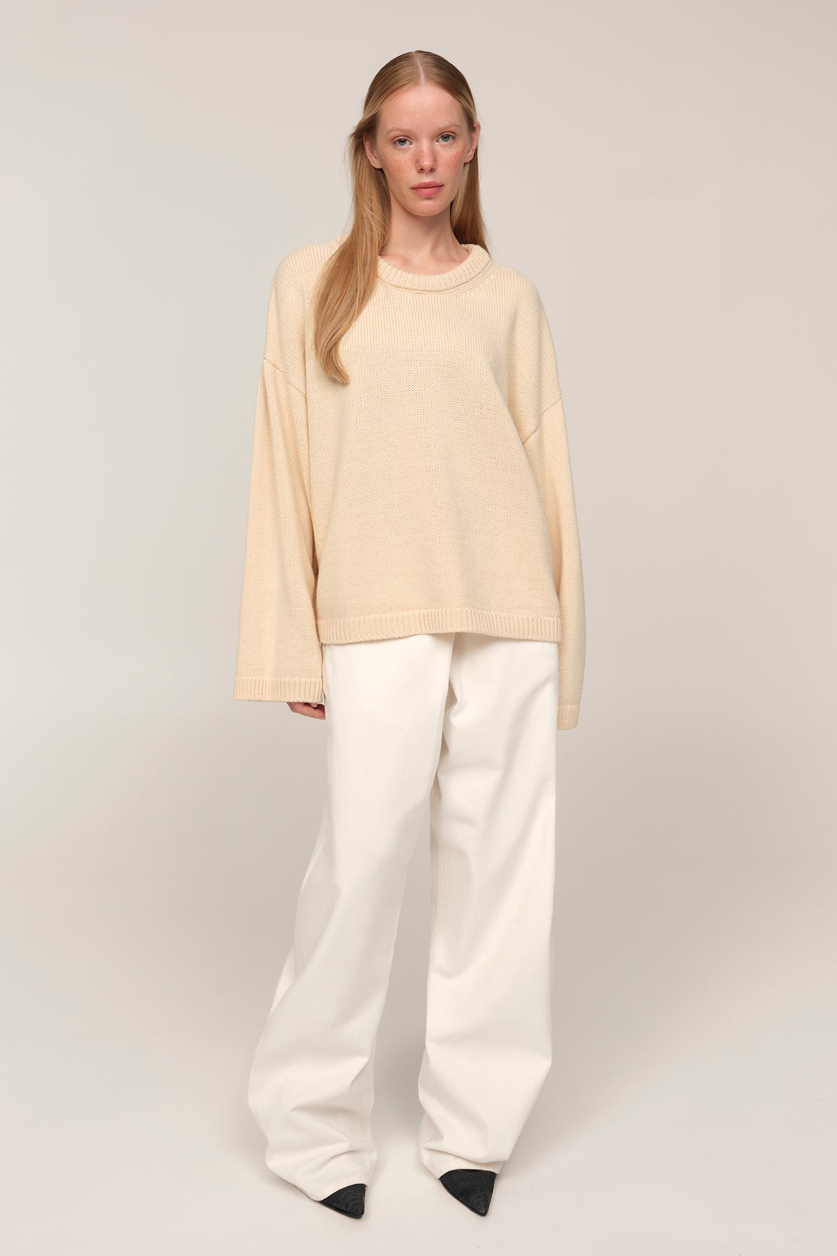 Cream Elva Sweater