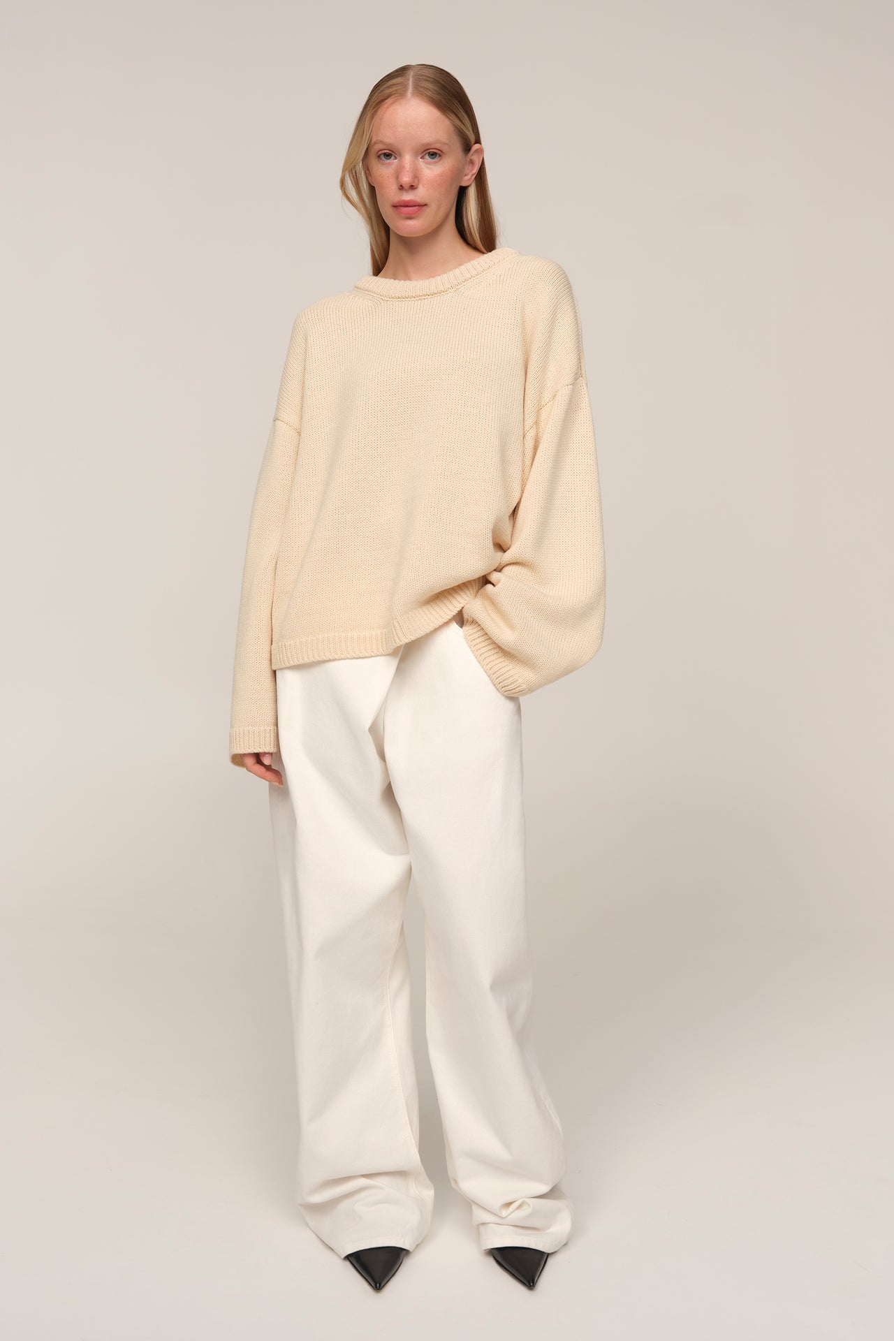 Cream Elva Sweater