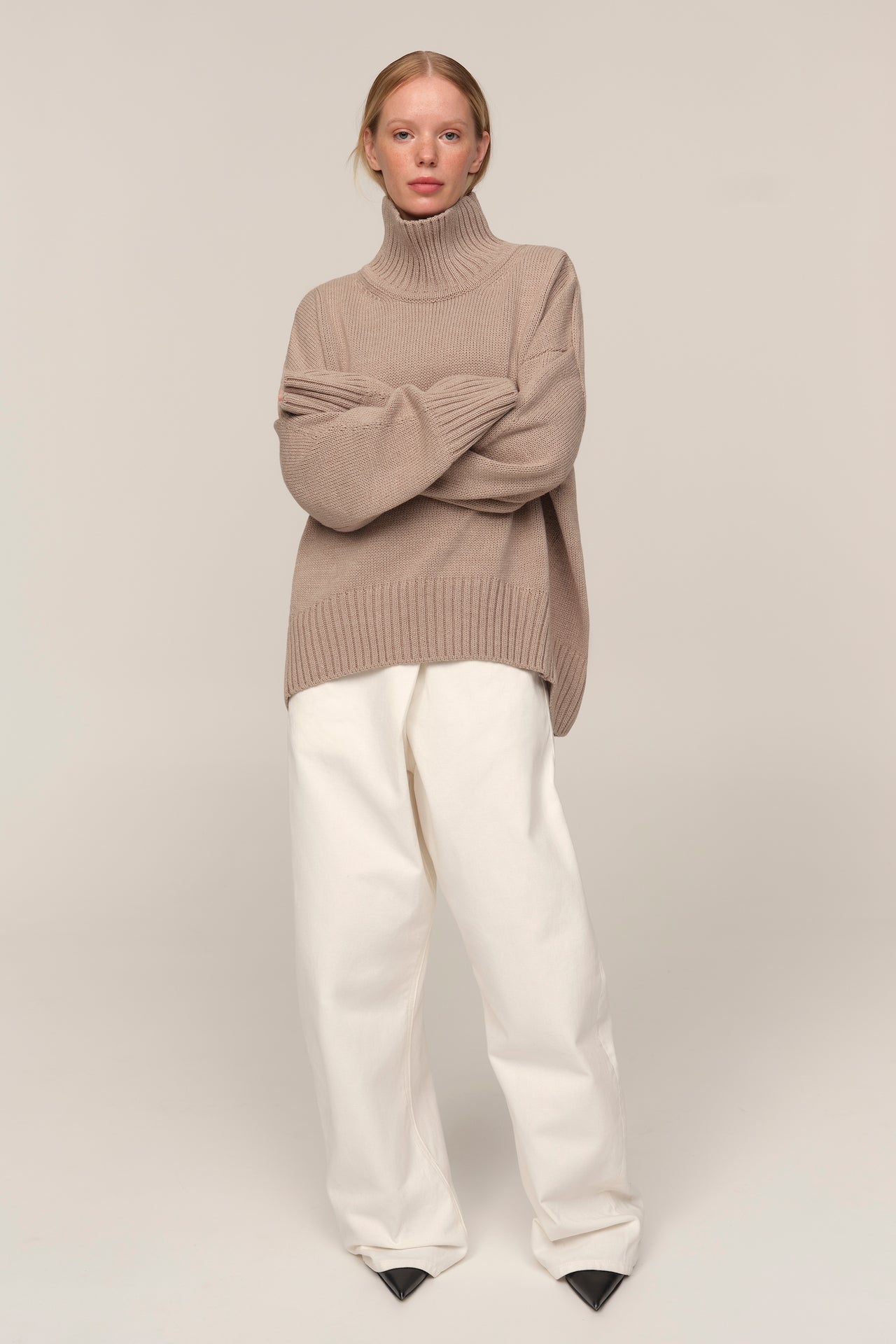 Taupe Isla Sweater