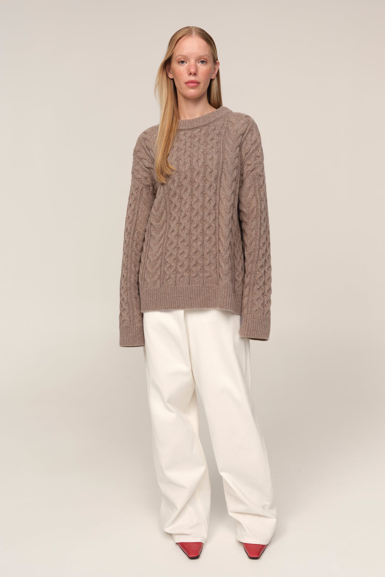 Taupe Avena Sweater