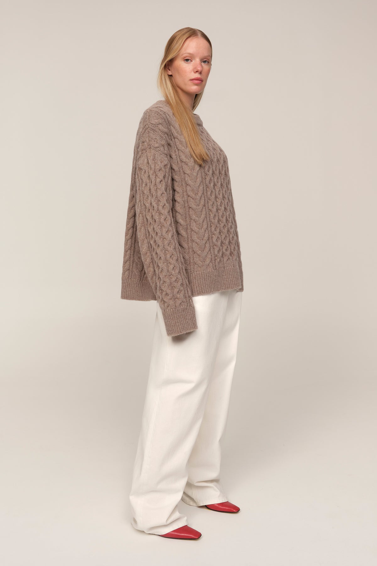 Taupe Avena Sweater