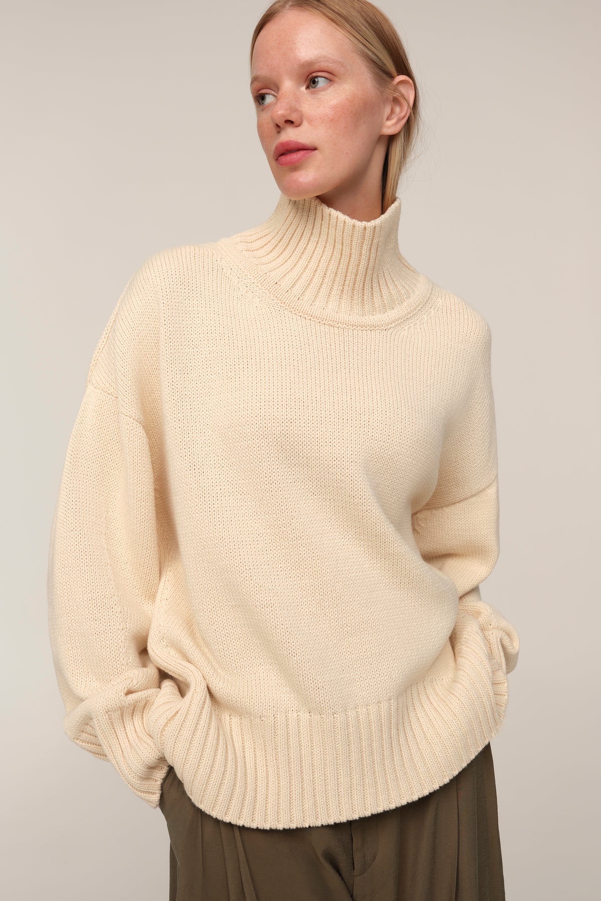 Cream Isla Sweater