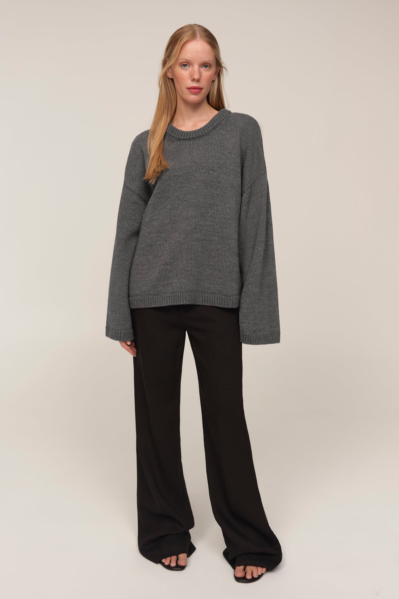 Charcoal Elva Sweater