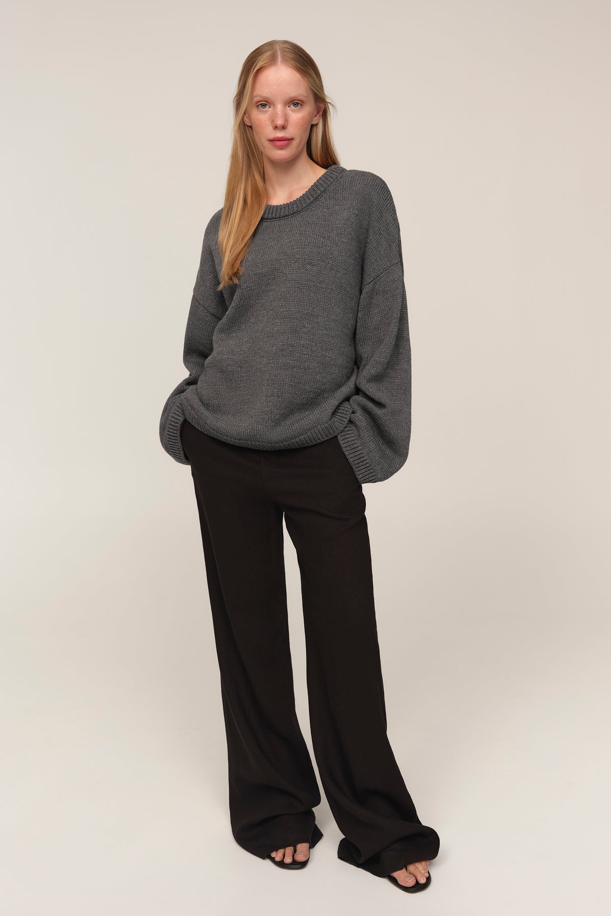 Charcoal Elva Sweater