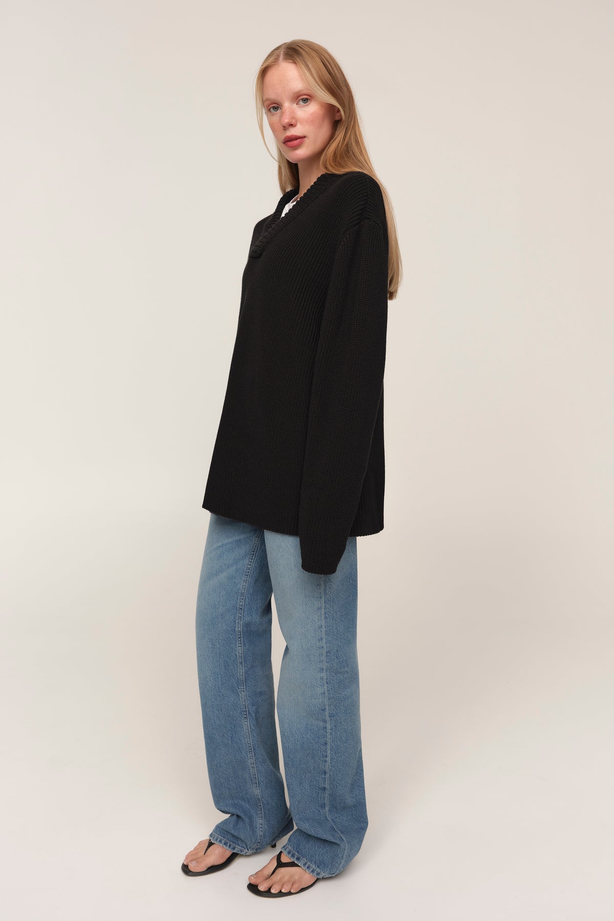 Black Selina Sweater
