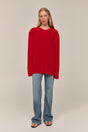 Red Kaia Sweater