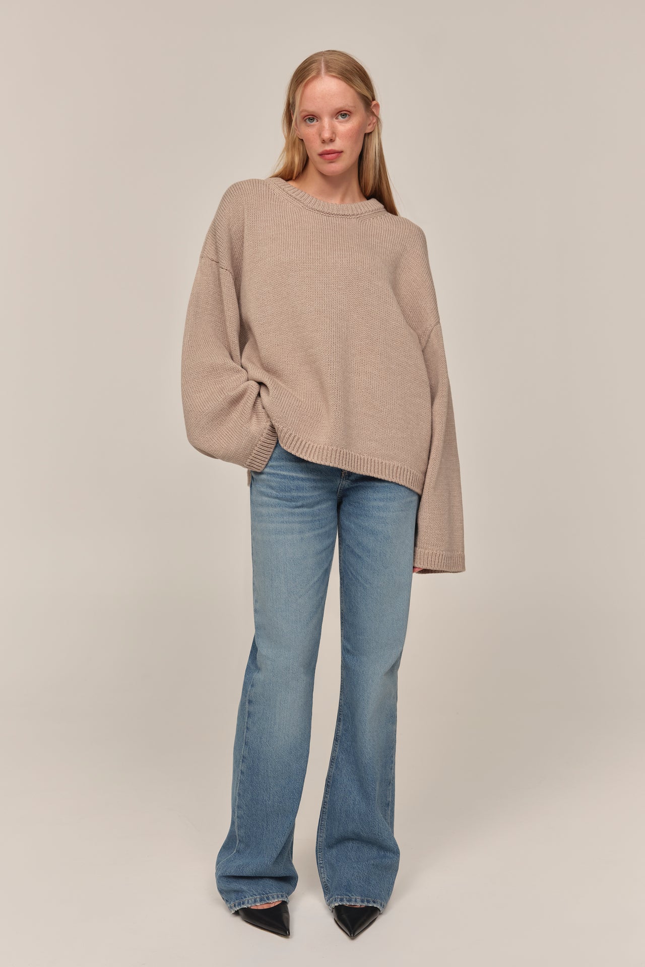 Taupe Elva Sweater