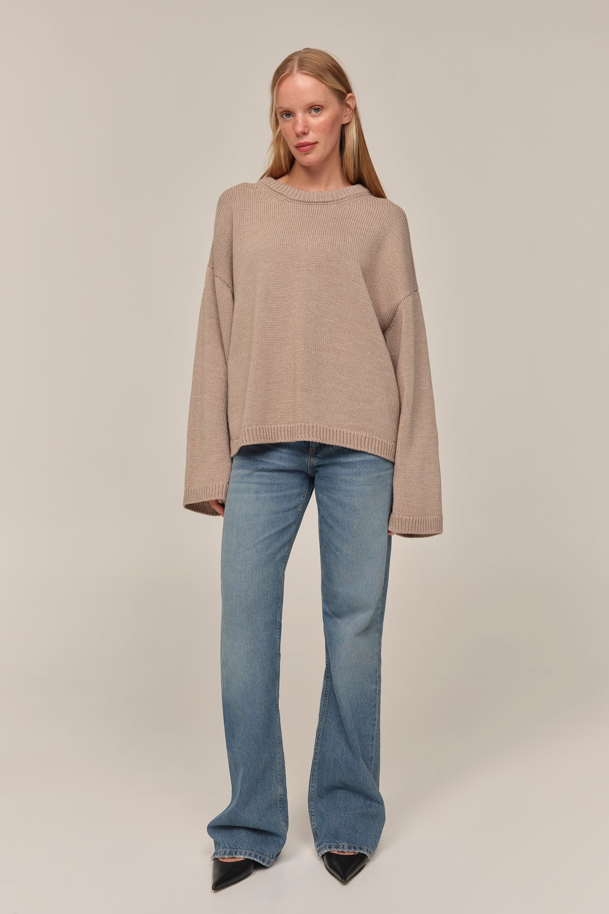 Taupe Elva Sweater