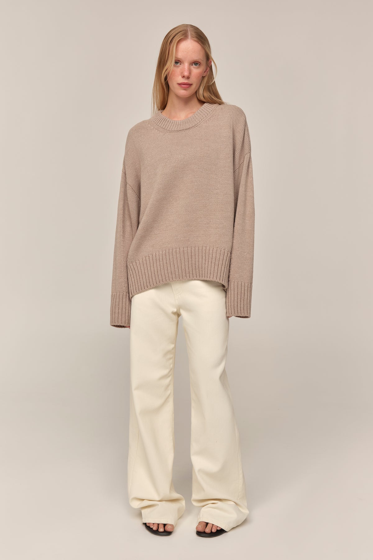 Taupe Sena Sweater