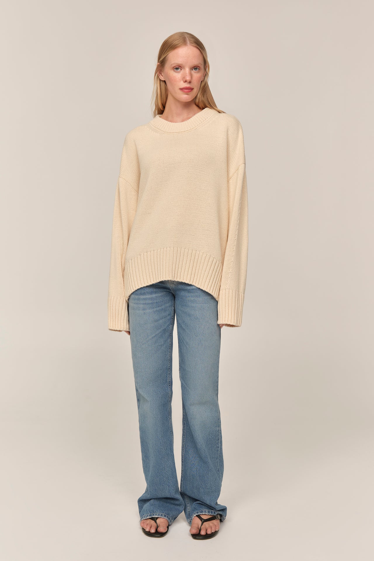 Cream Sena Sweater