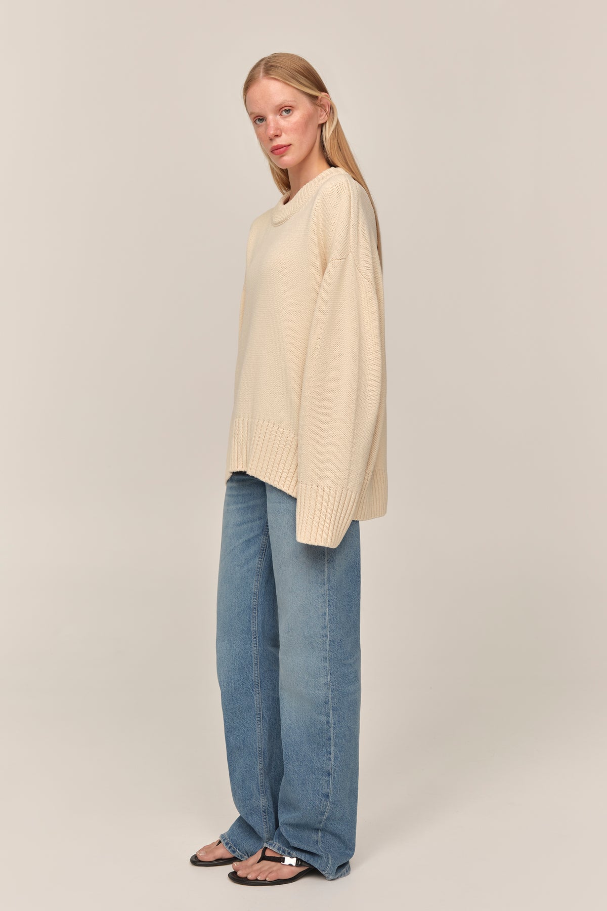 Cream Sena Sweater