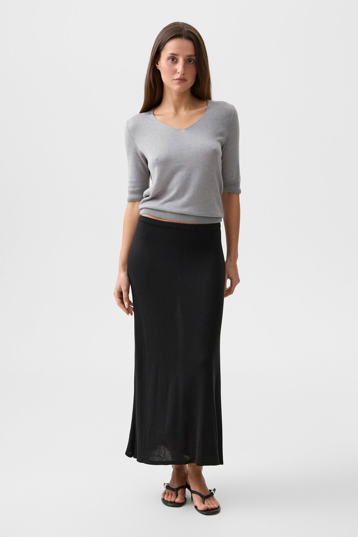 Grey Celeste Top