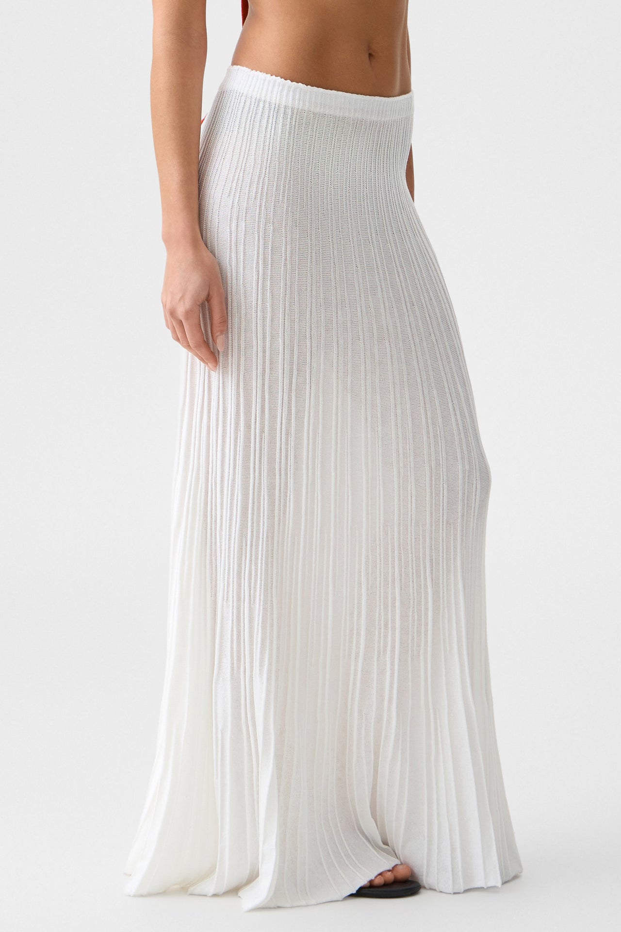 White Vivienne Maxi Skirt