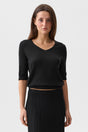 Black Celeste Top