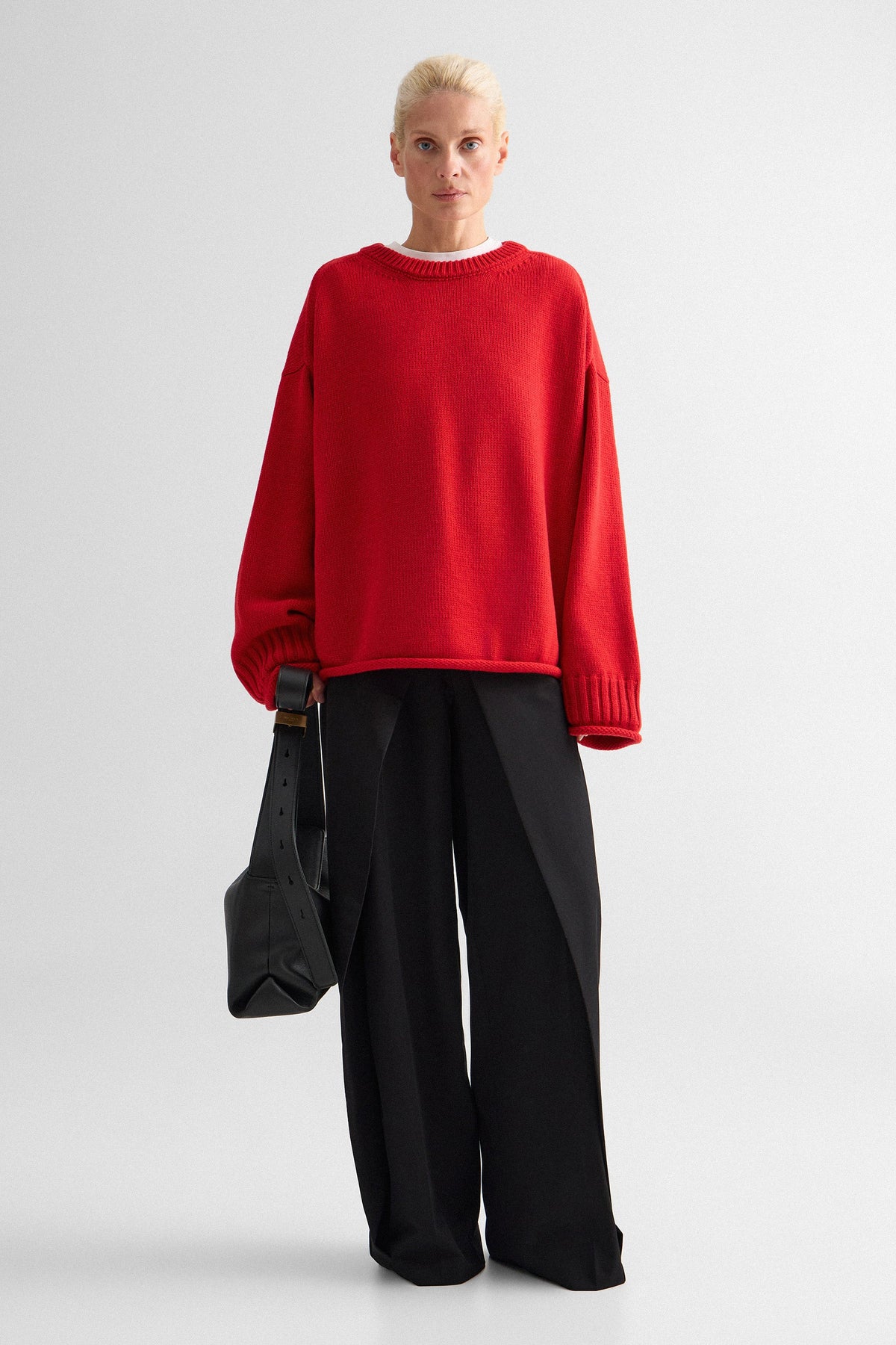 Red Astrid Sweater