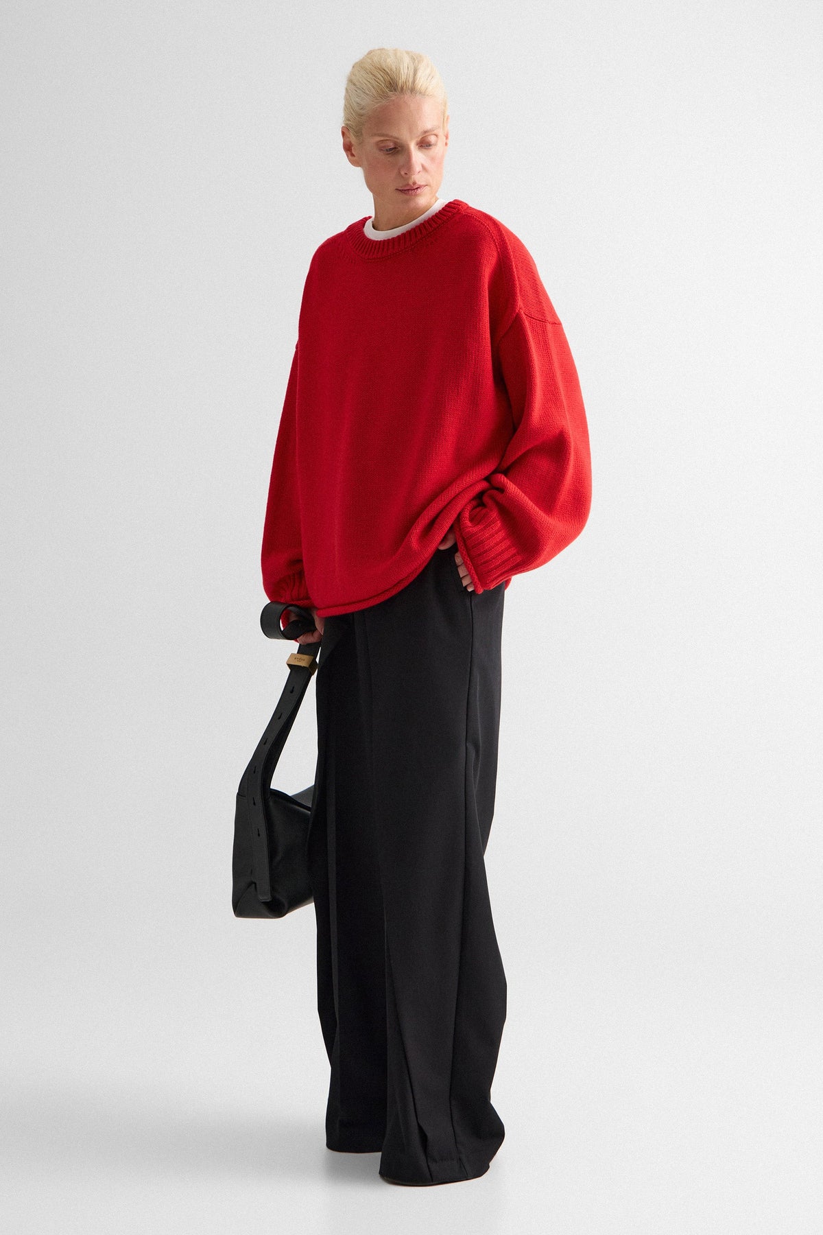 Red Astrid Sweater
