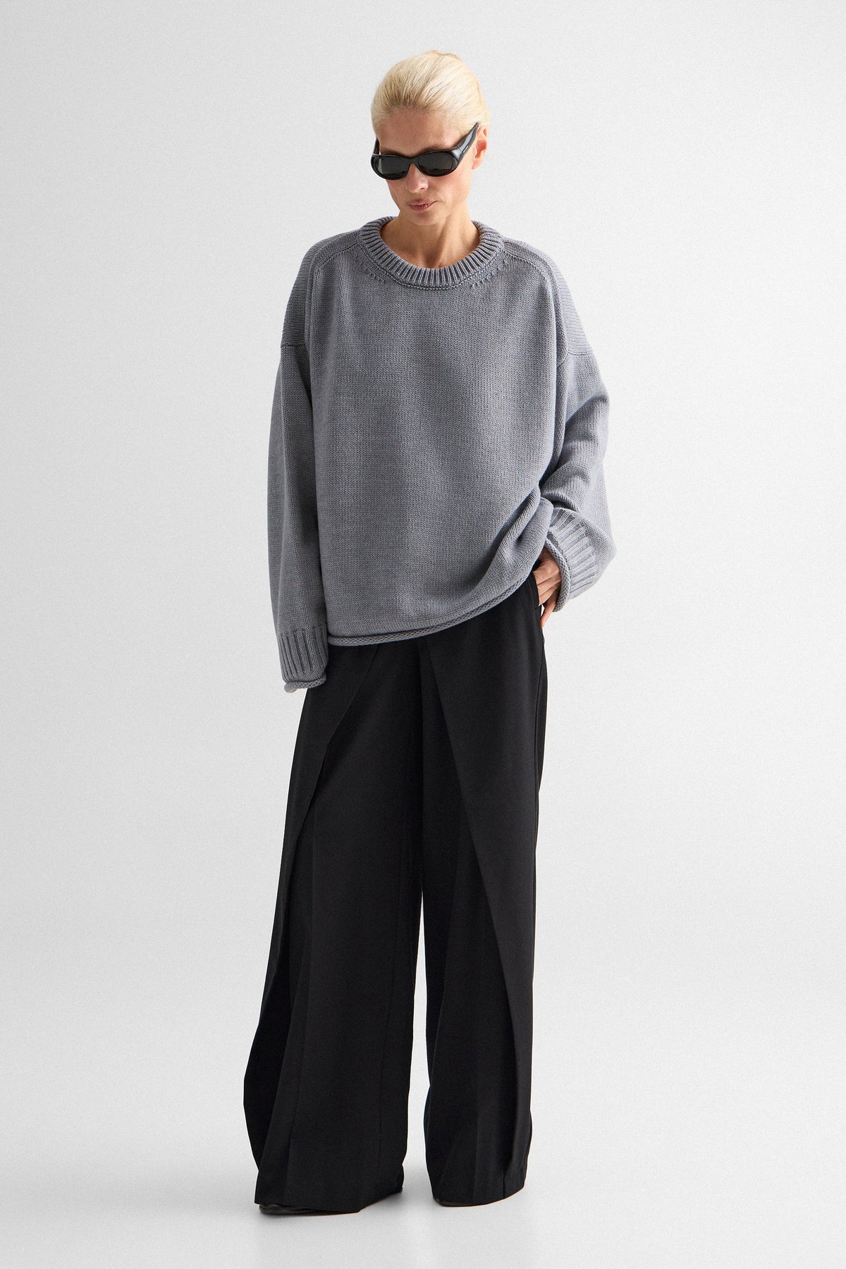 Steel Grey Astrid Sweater