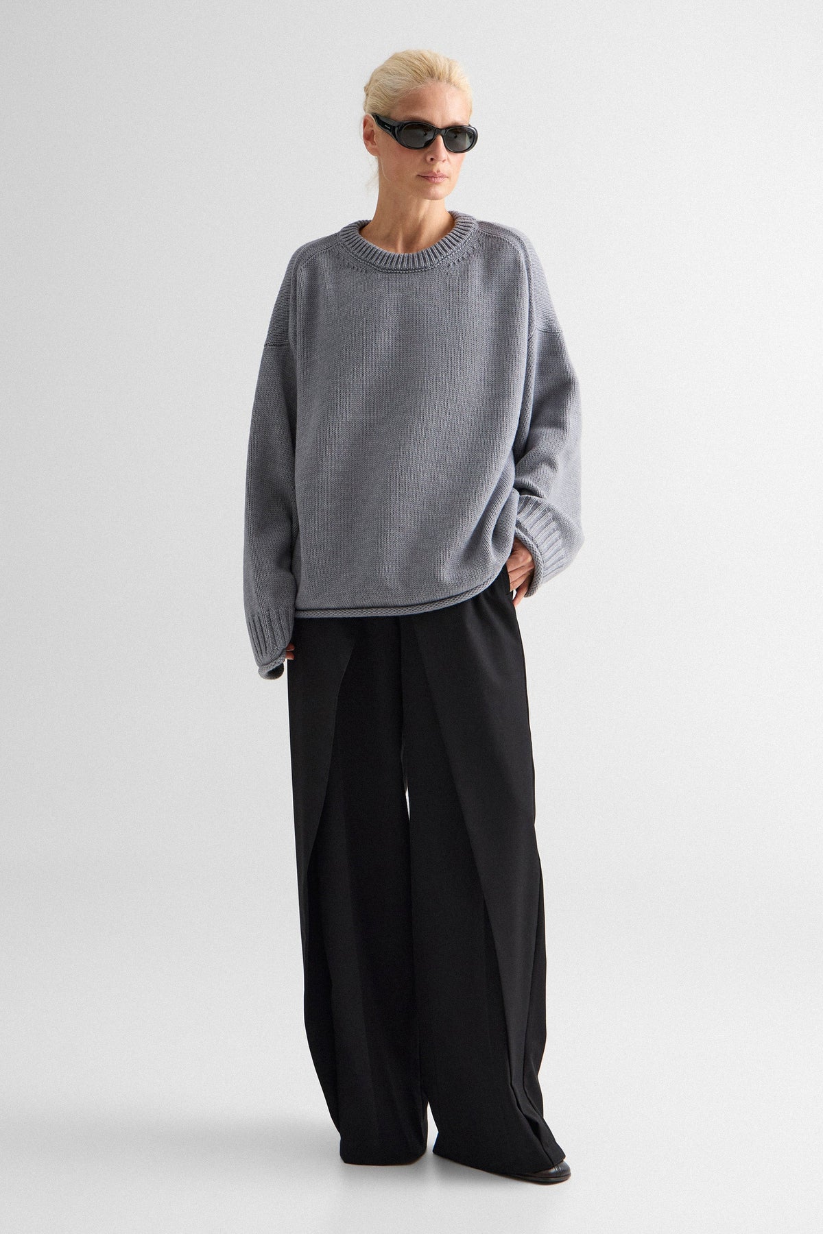 Steel Grey Astrid Sweater