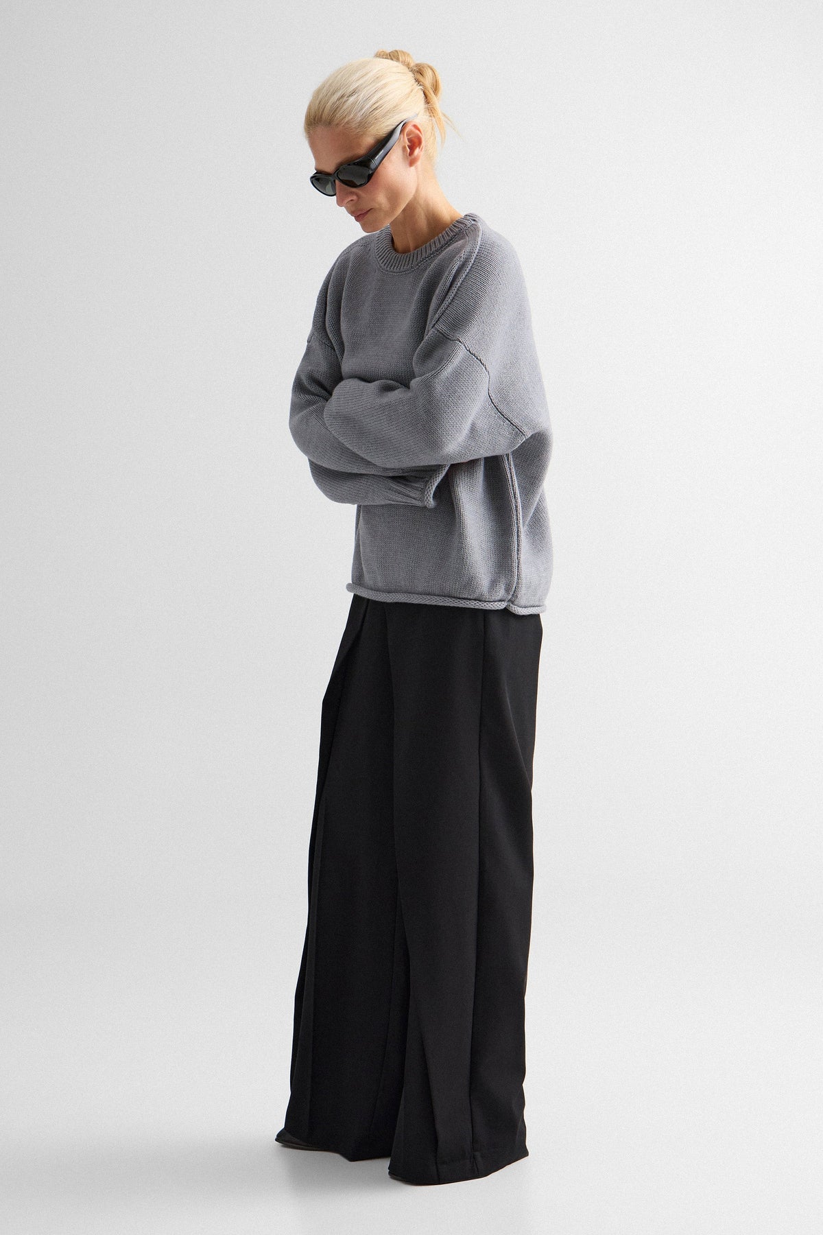Steel Grey Astrid Sweater