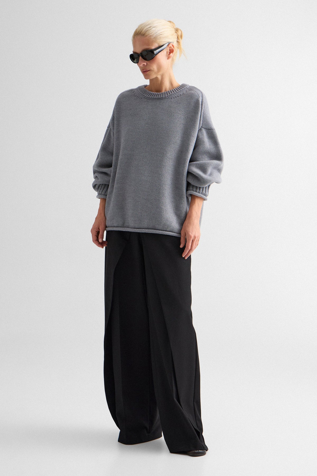 Steel Grey Astrid Sweater