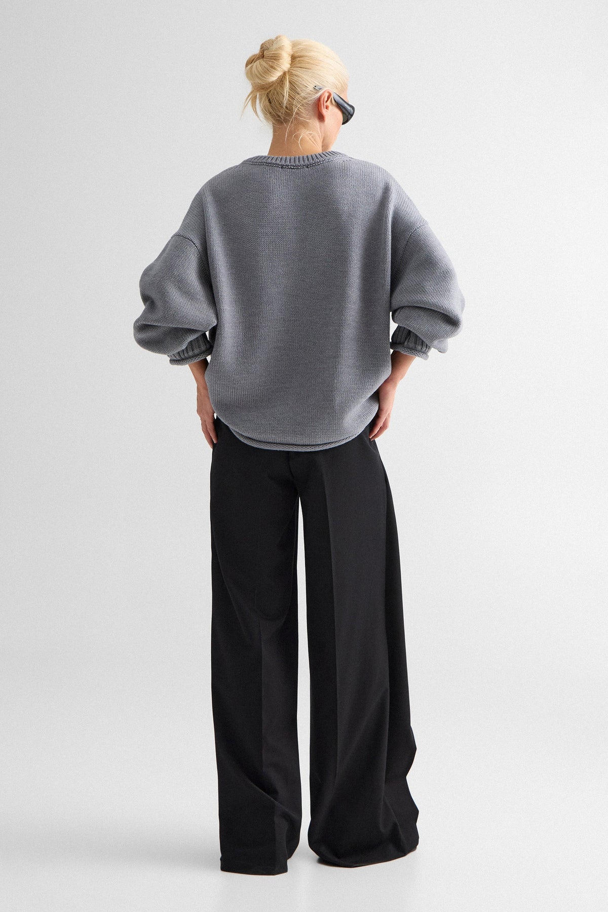 Steel Grey Astrid Sweater