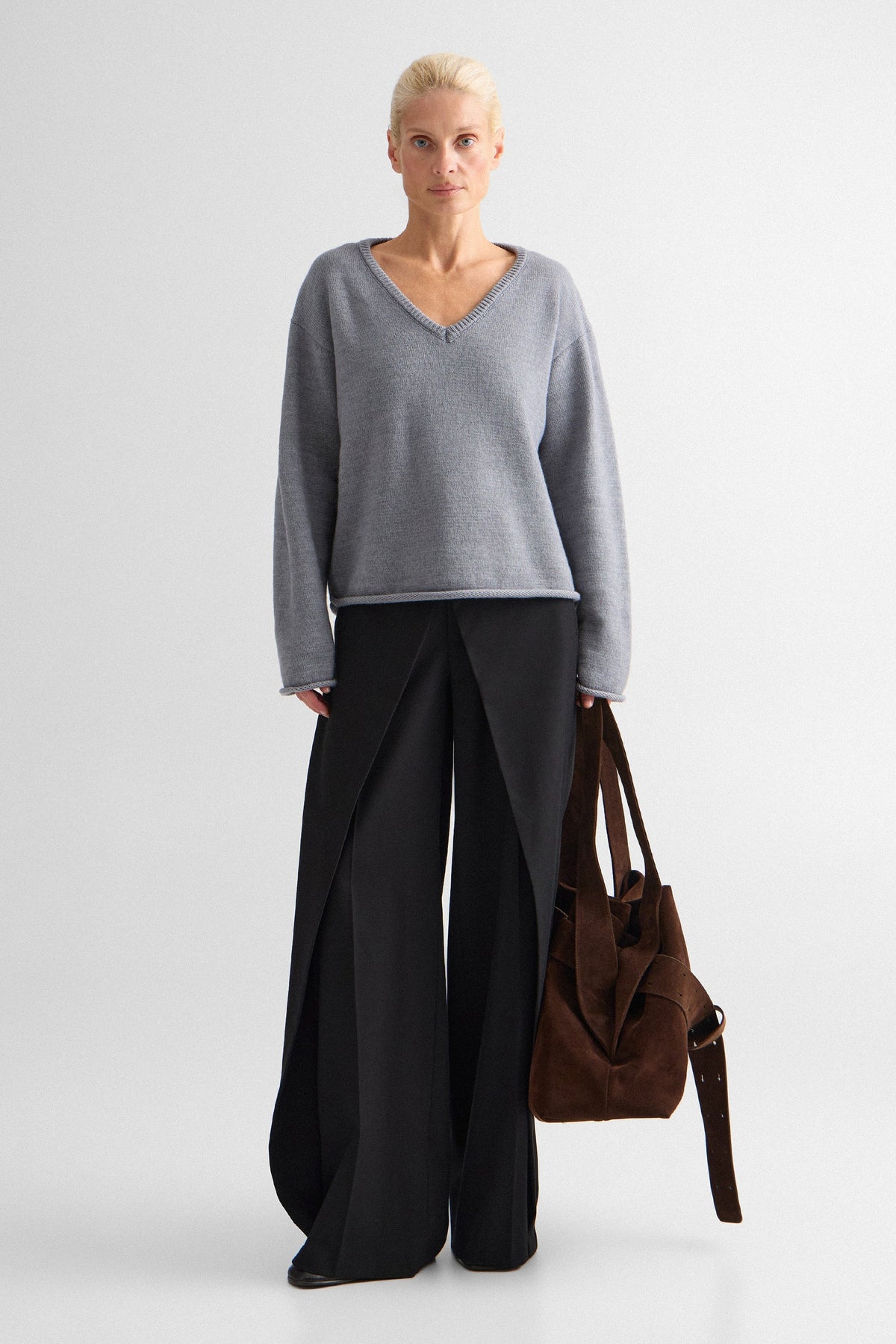 Steel Grey Cara Sweater