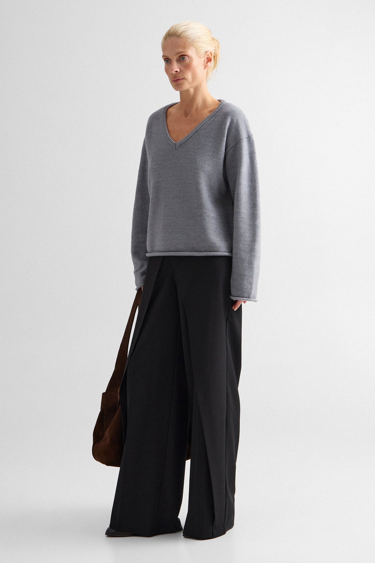 Steel Grey Cara Sweater