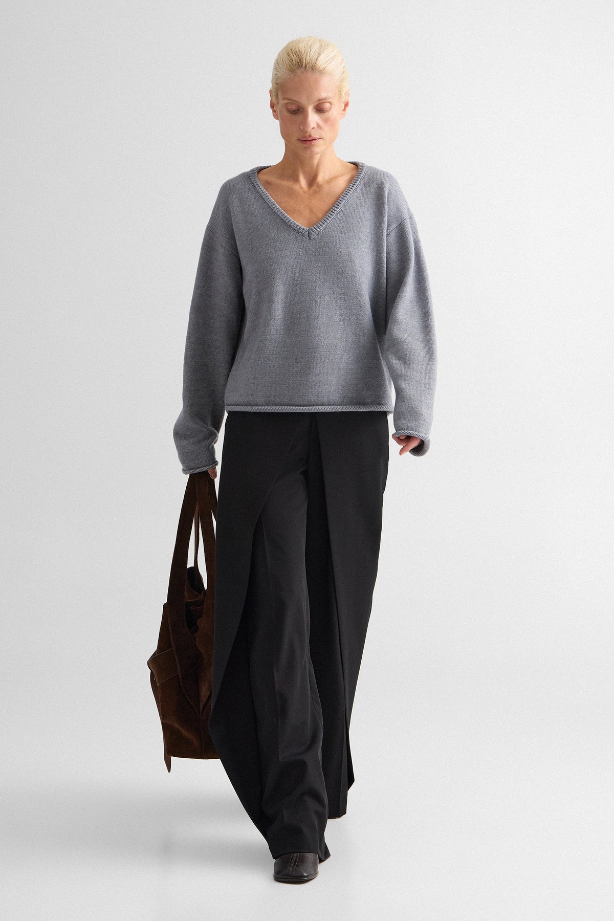 Steel Grey Cara Sweater