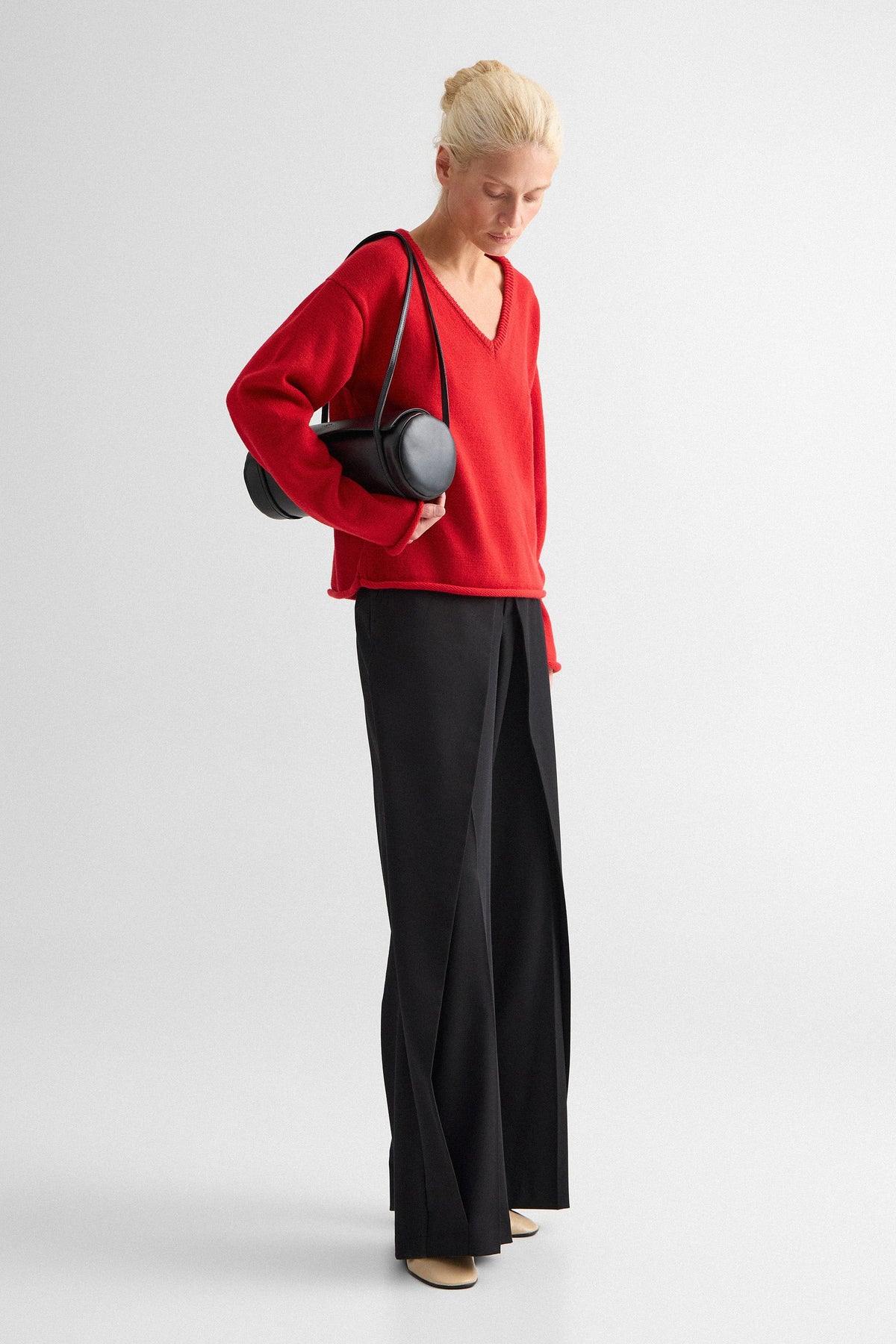 Red Cara Sweater