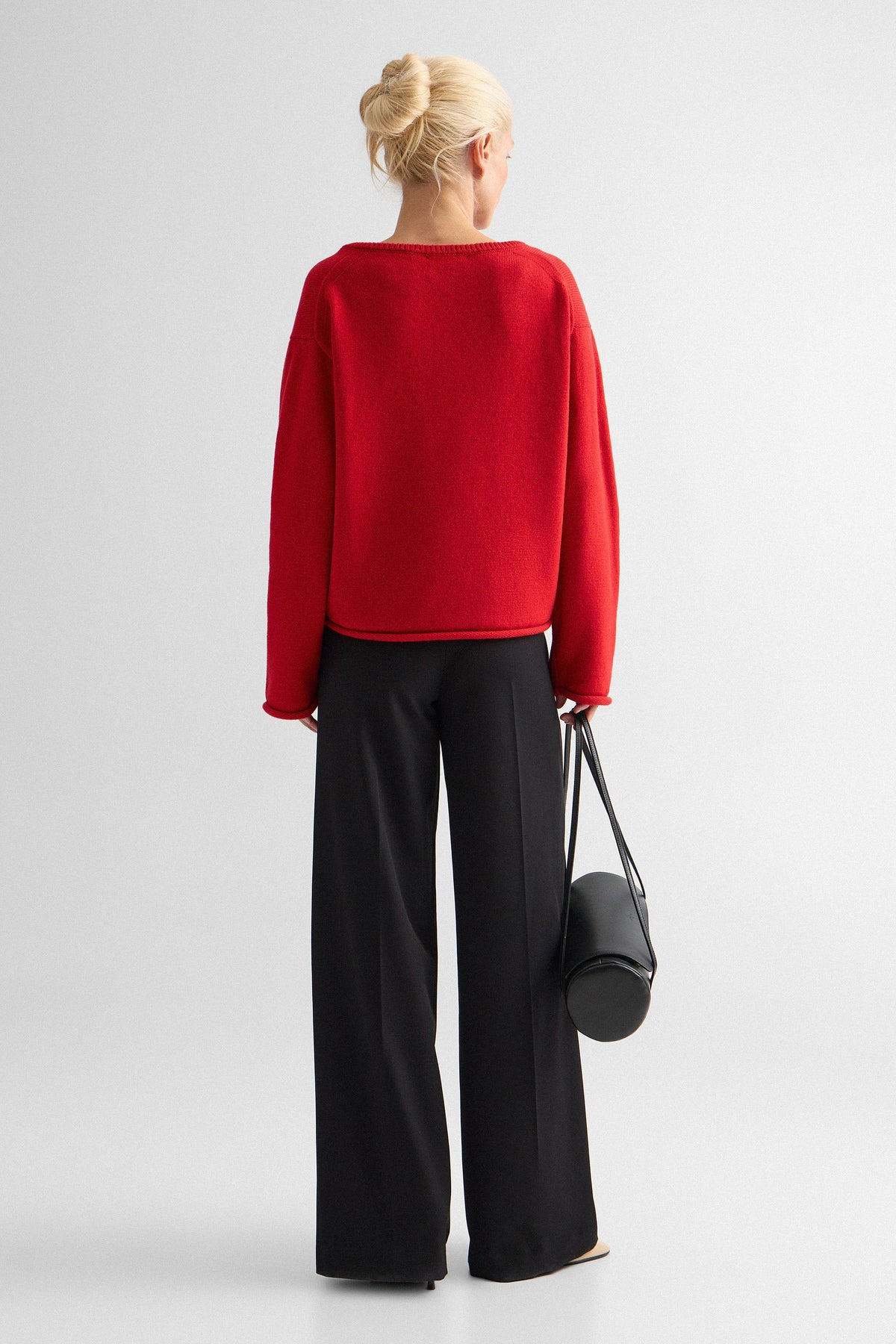 Red Cara Sweater