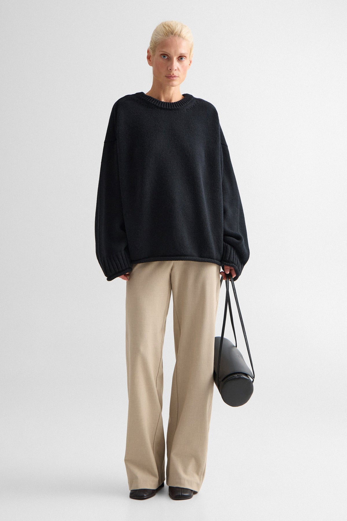 Black Astrid Sweater