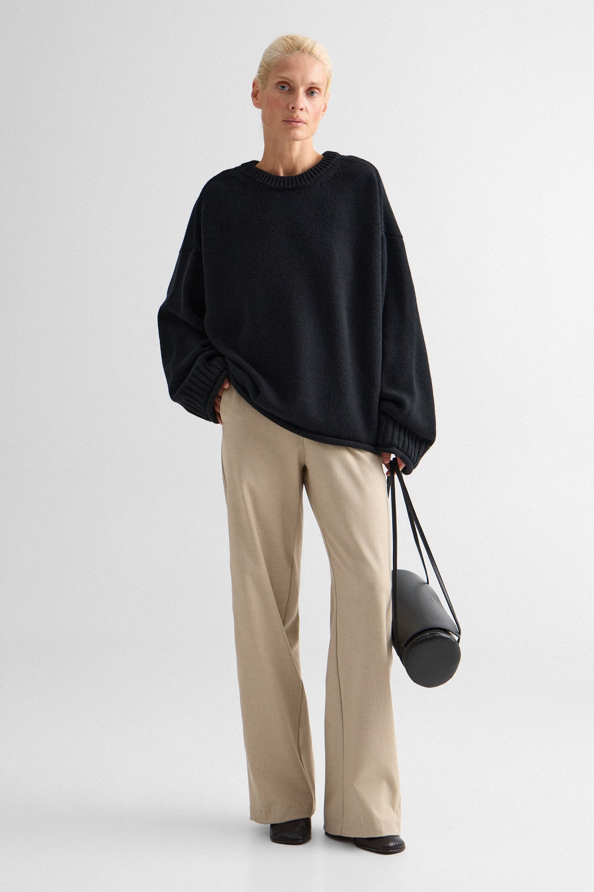 Black Astrid Sweater