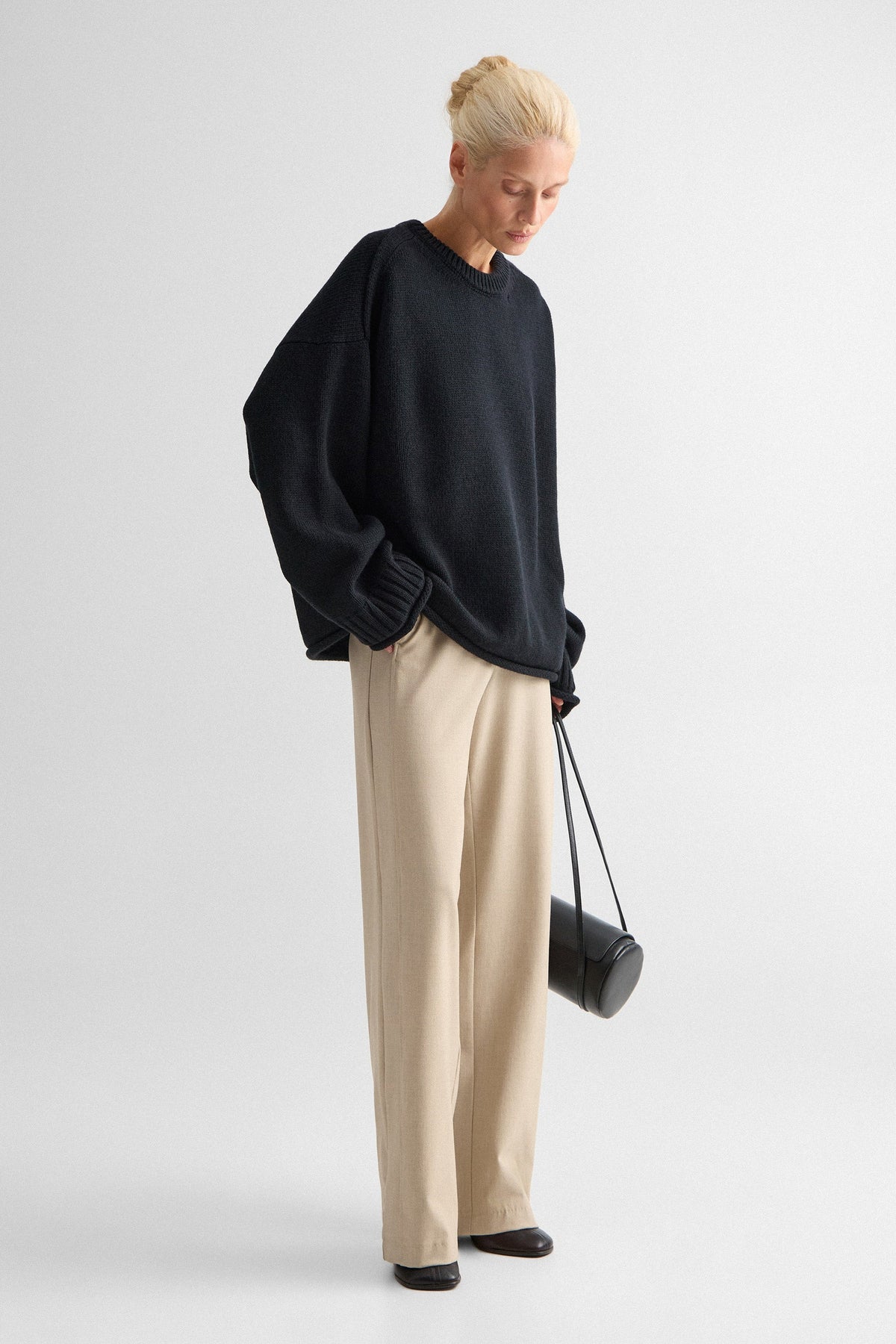 Black Astrid Sweater