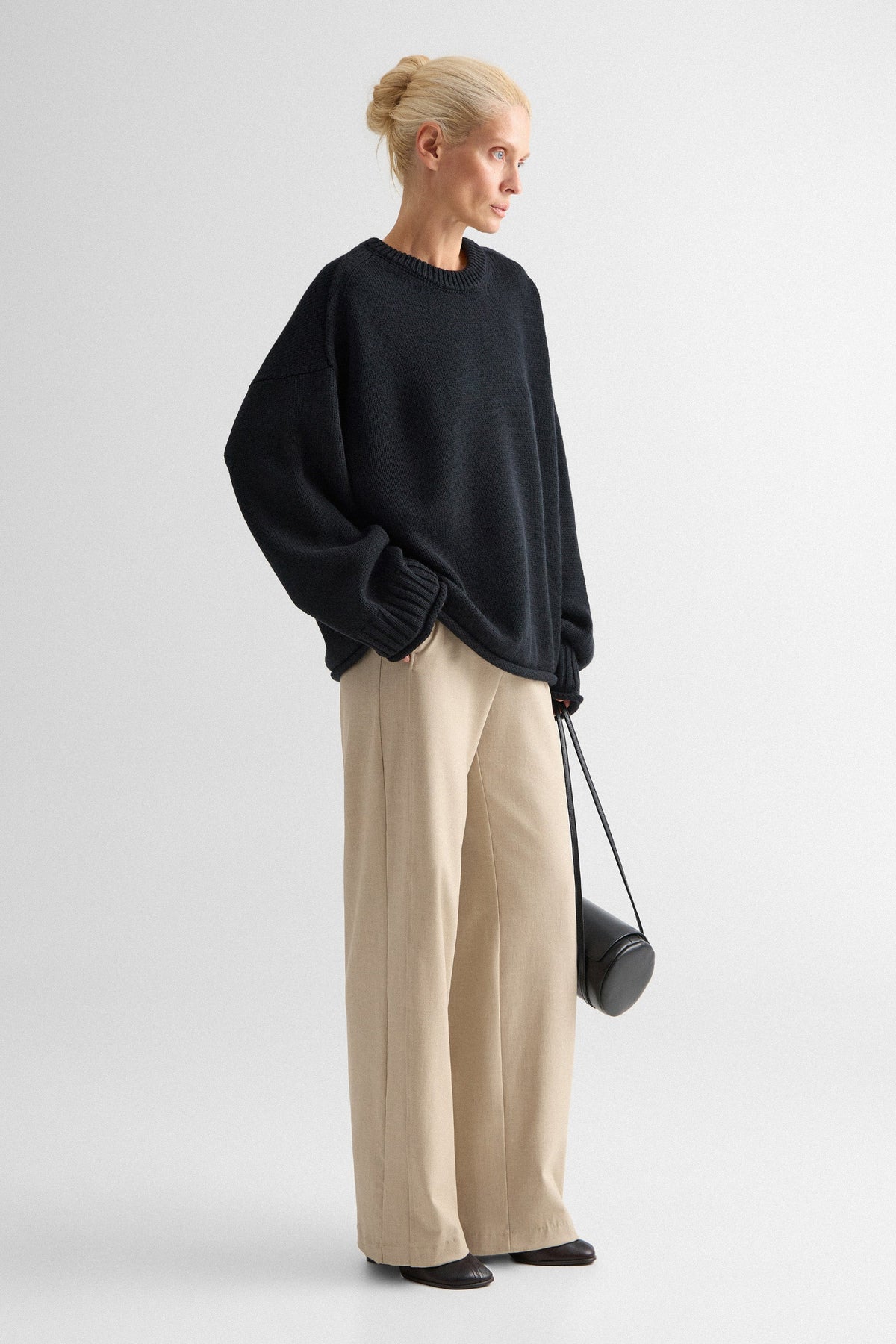 Black Astrid Sweater