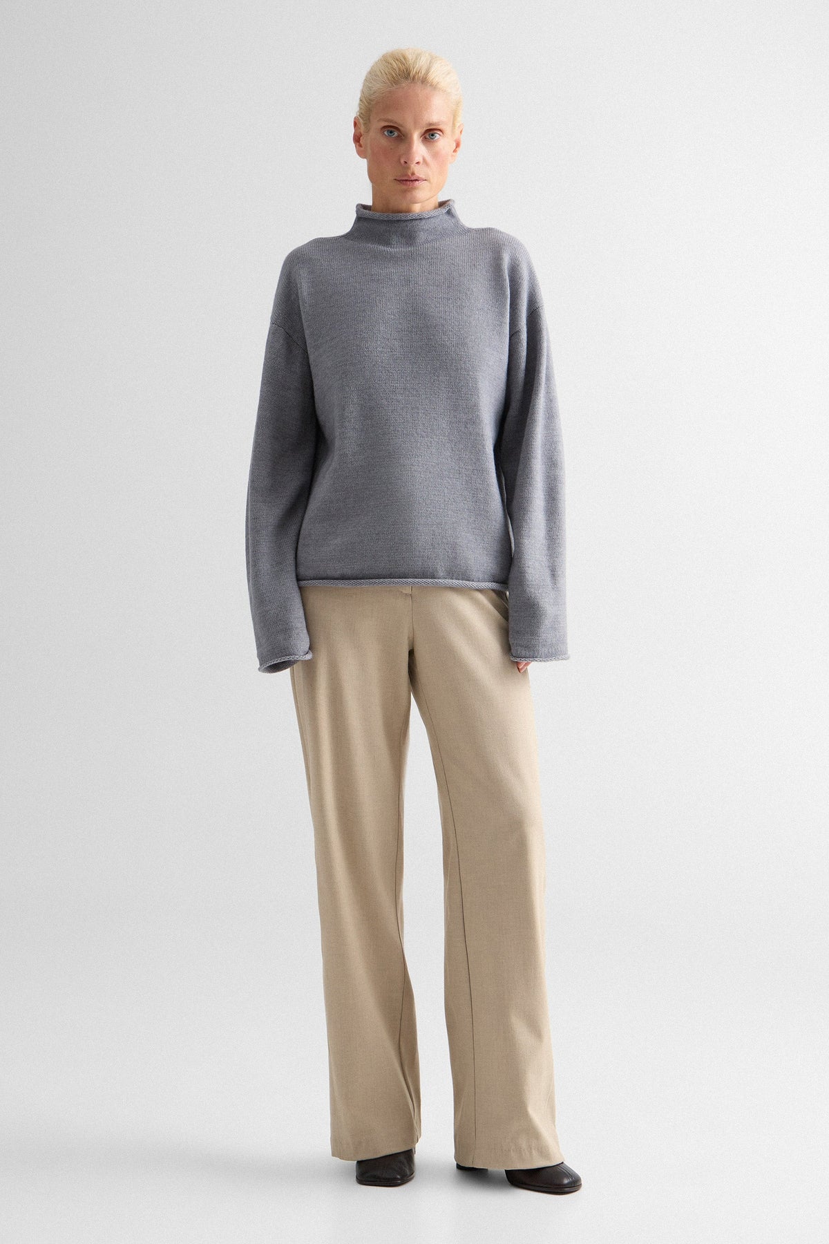 Steel Grey Maia Sweater