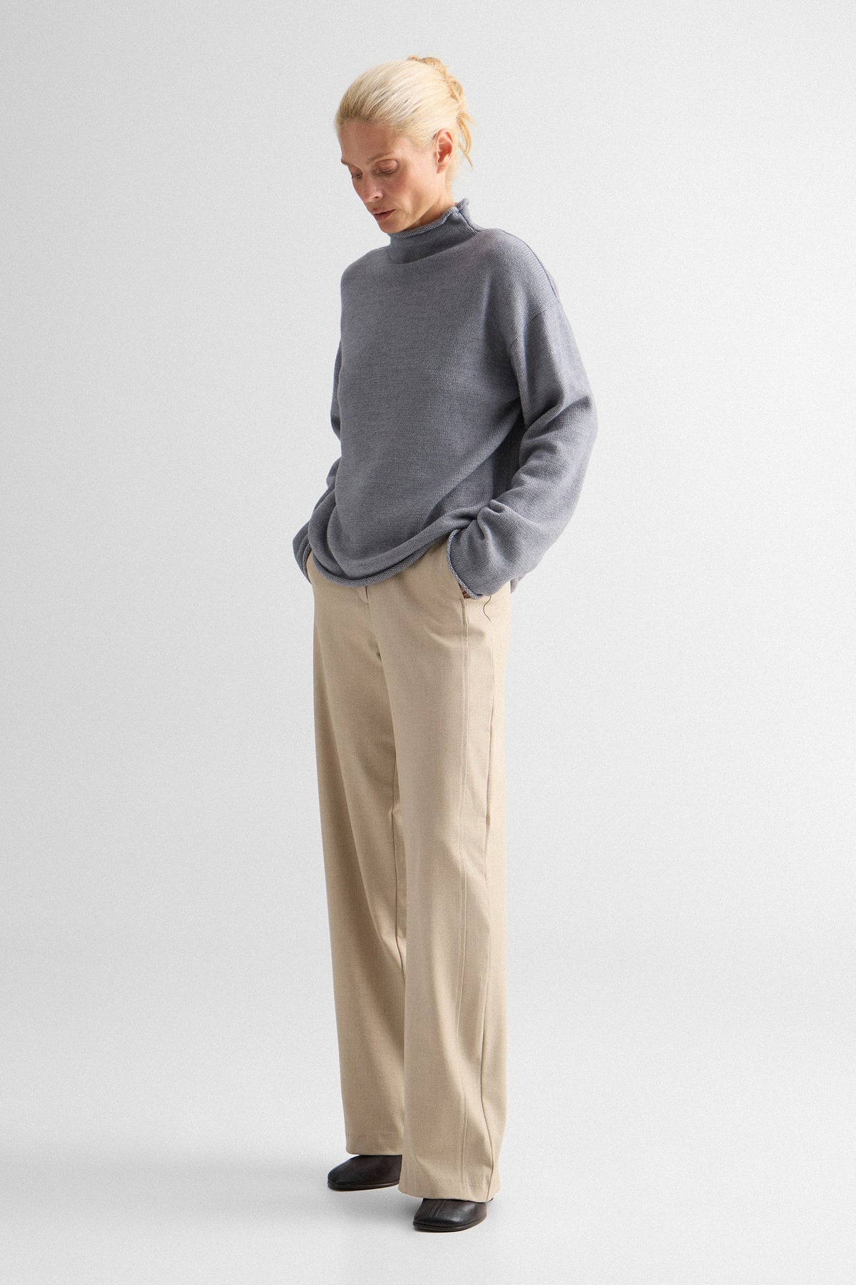 Steel Grey Maia Sweater