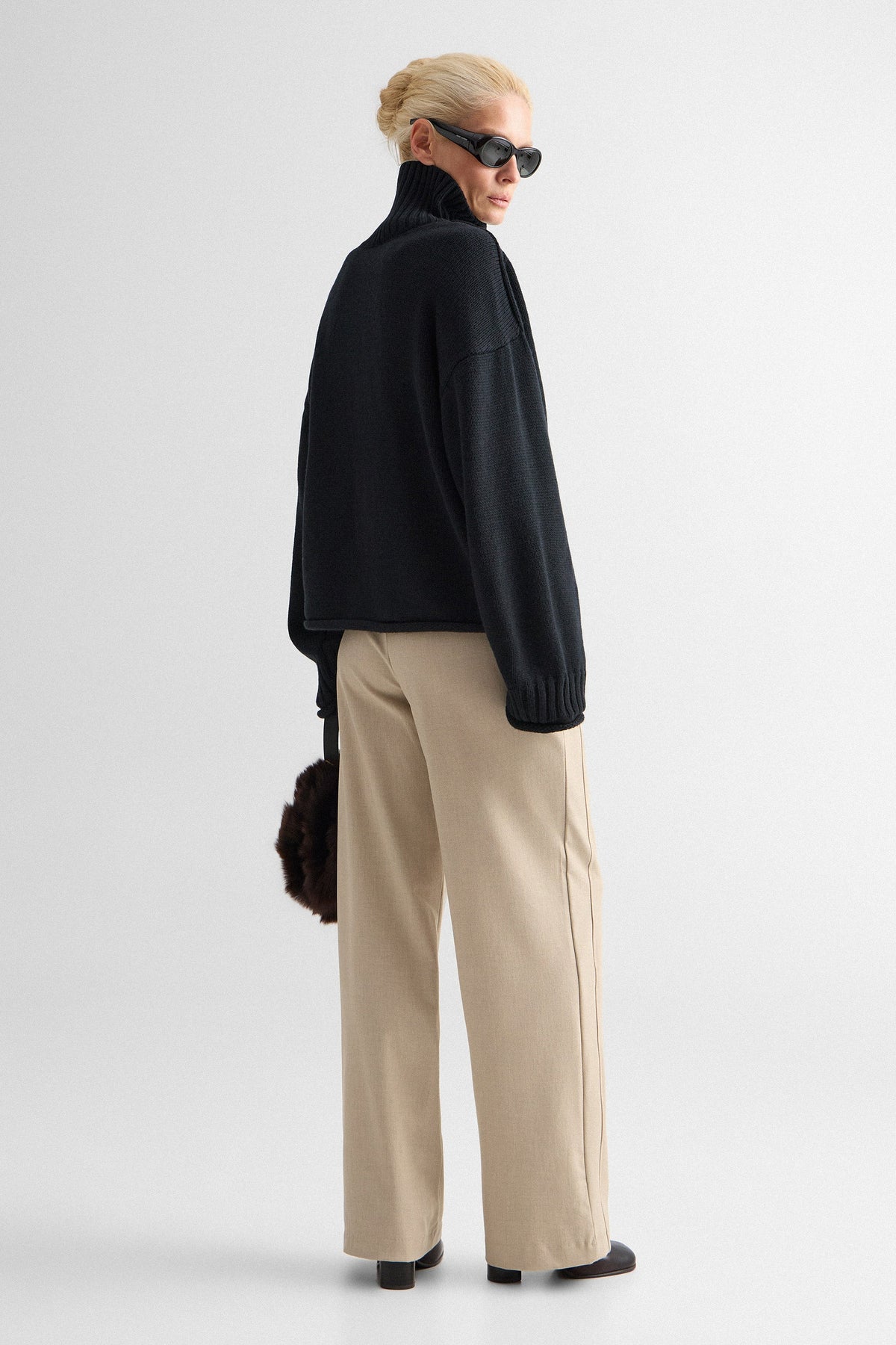 Black Greta Sweater