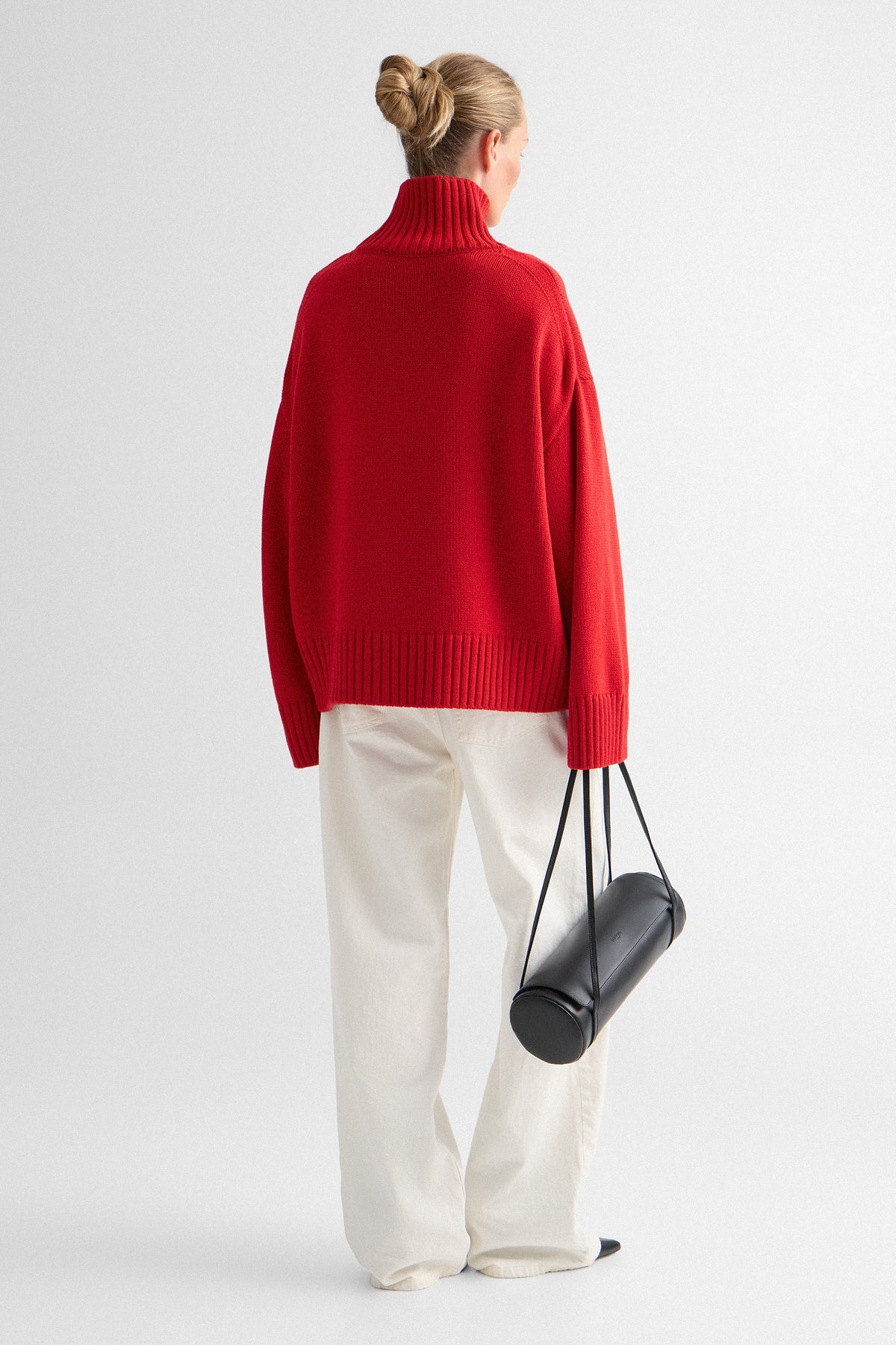 Red Ingrid Sweater