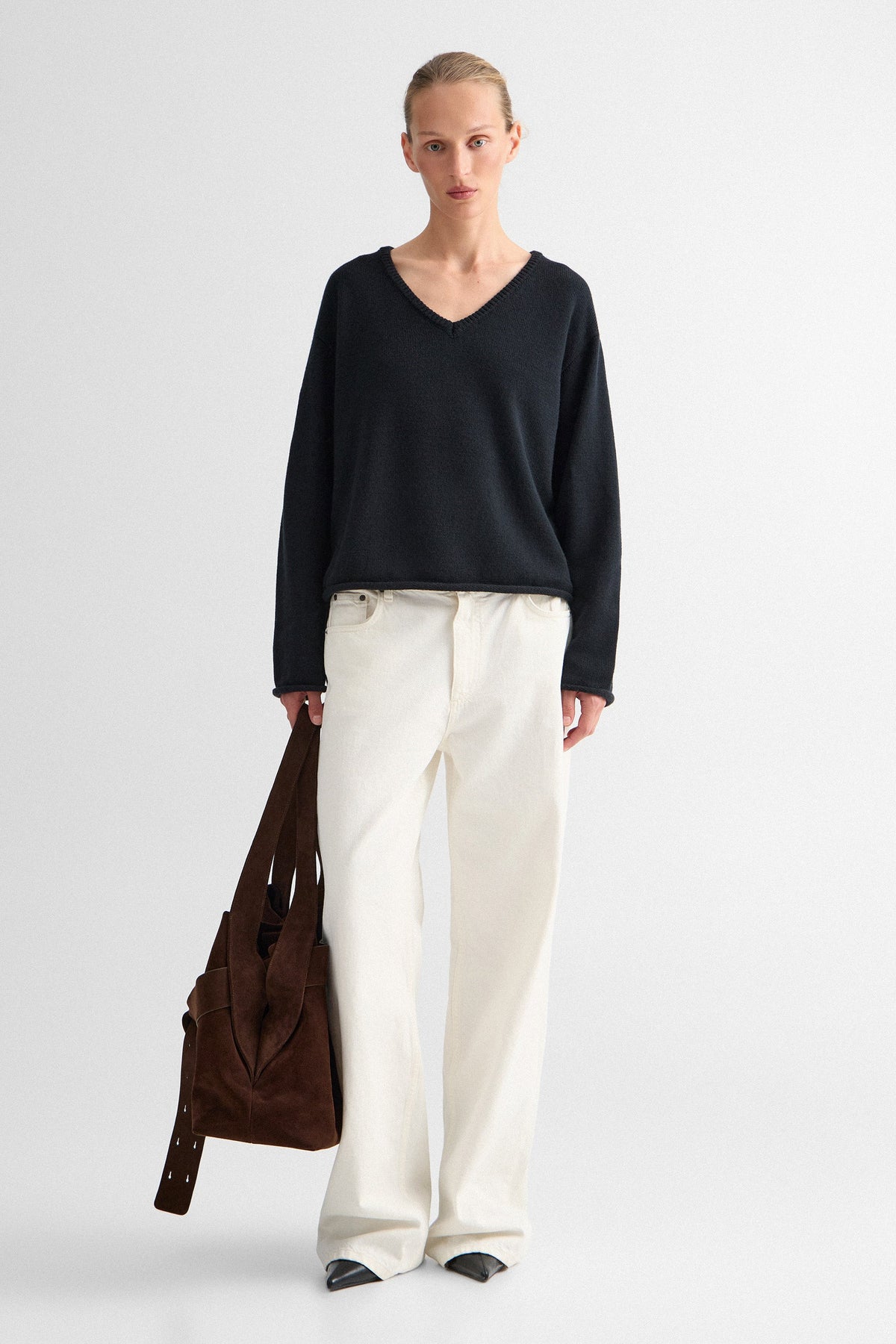 Black Cara Sweater