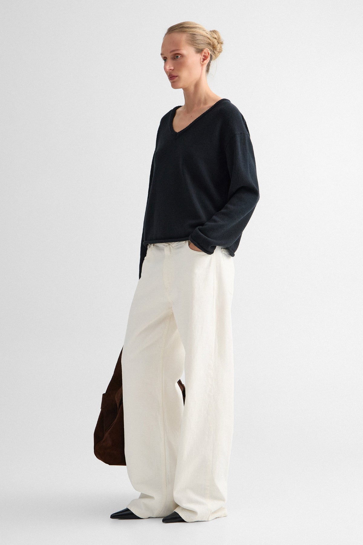 Black Cara Sweater