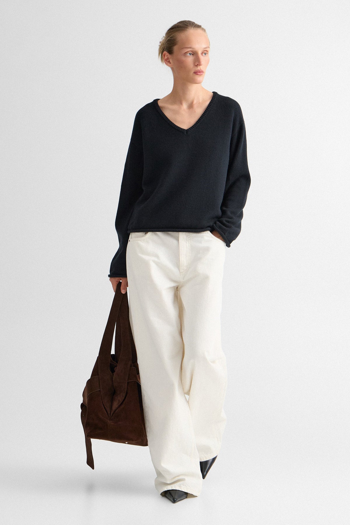 Black Cara Sweater