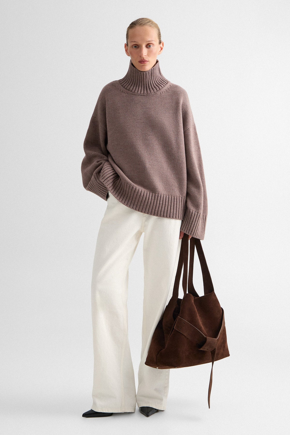 Brown Ingrid Sweater
