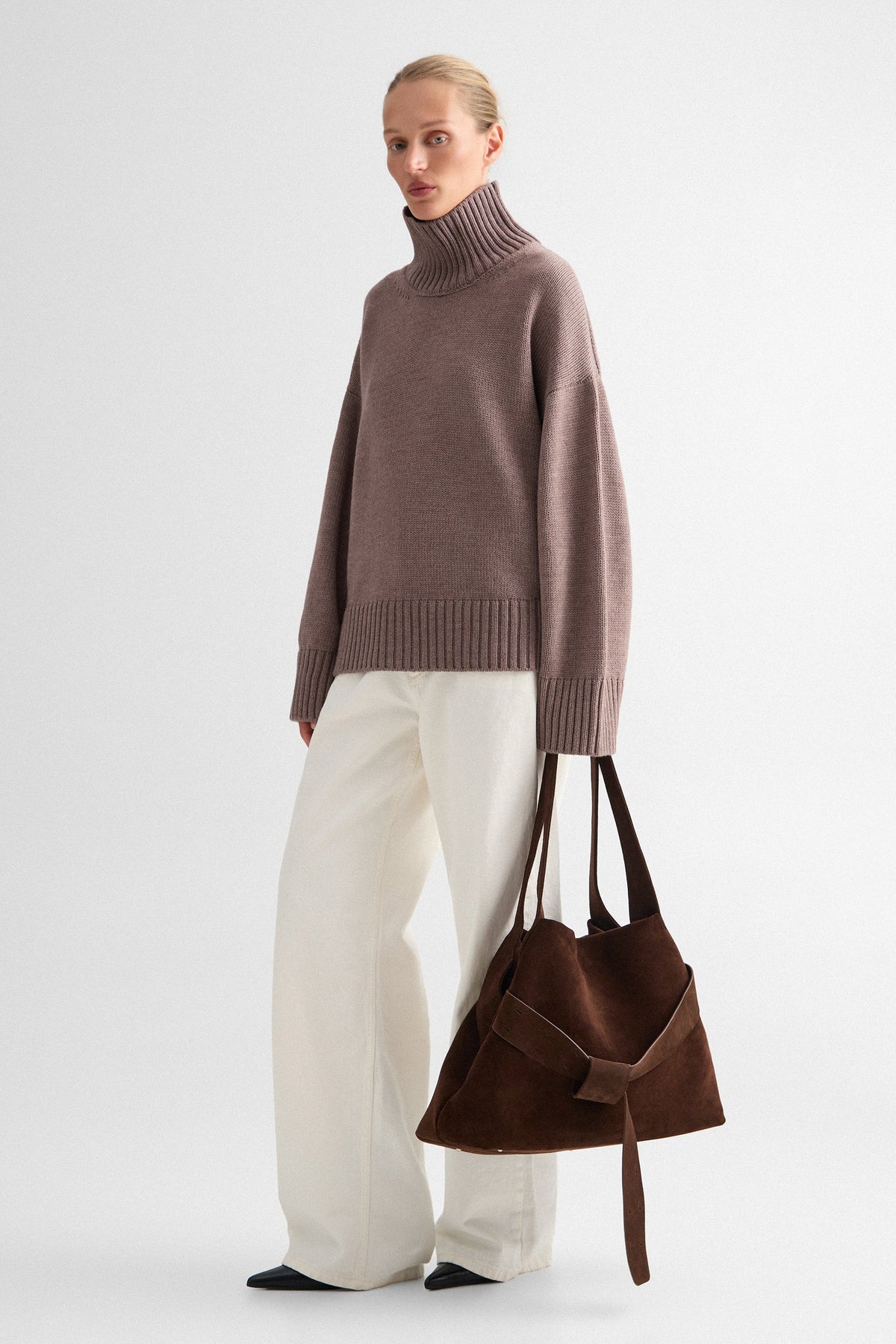 Brown Ingrid Sweater