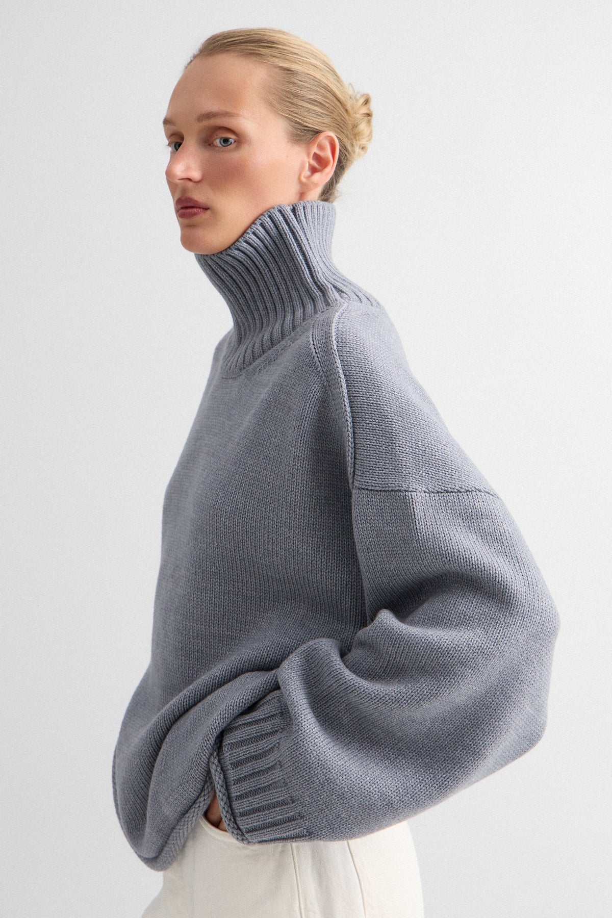 Steel Grey Greta Sweater