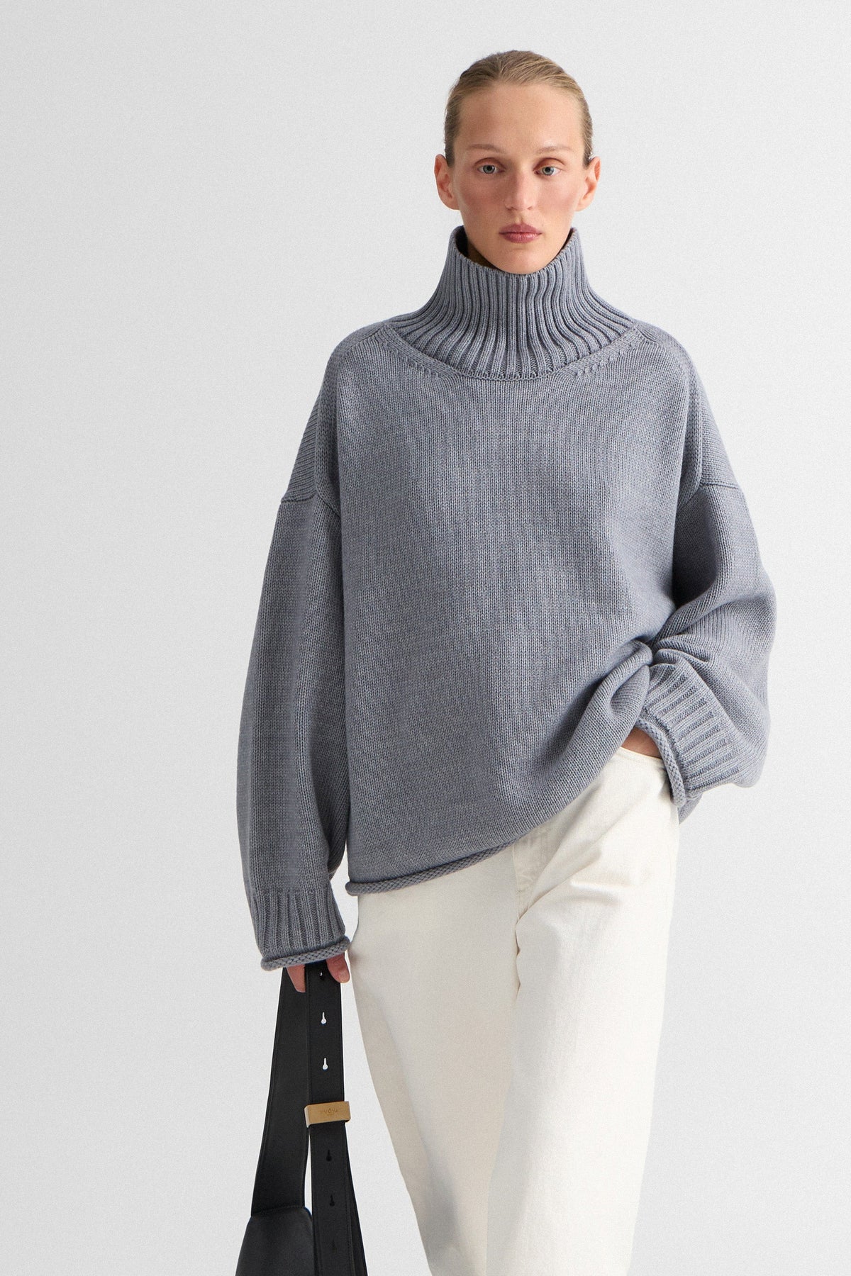 Steel Grey Greta Sweater