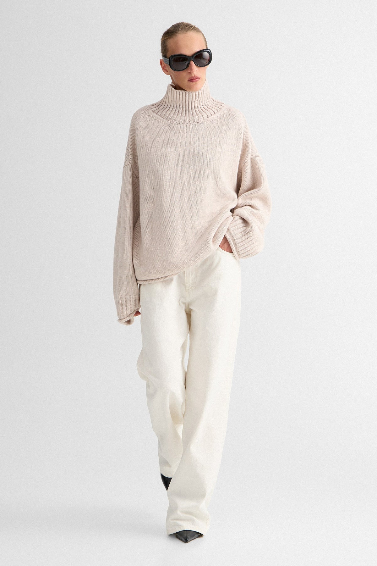 Oatmeal Greta Sweater