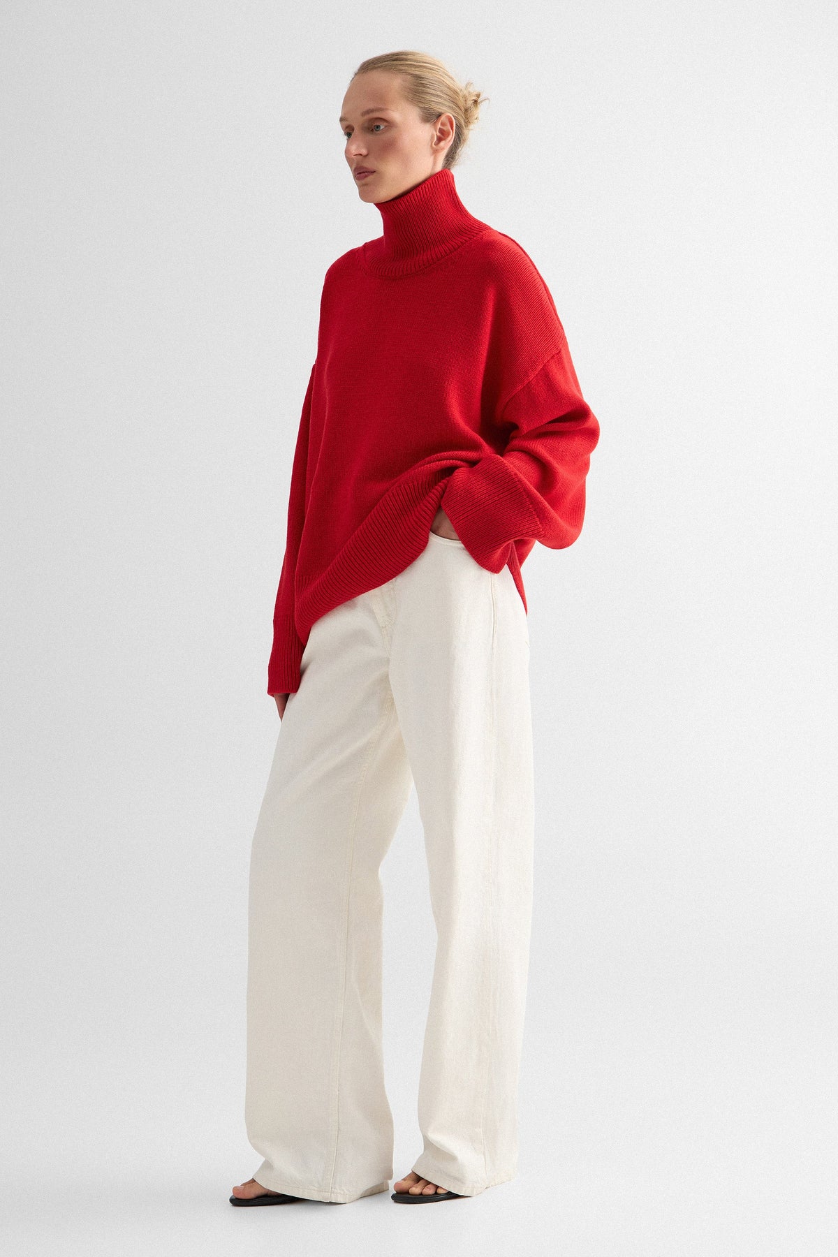 Red Nora Sweater