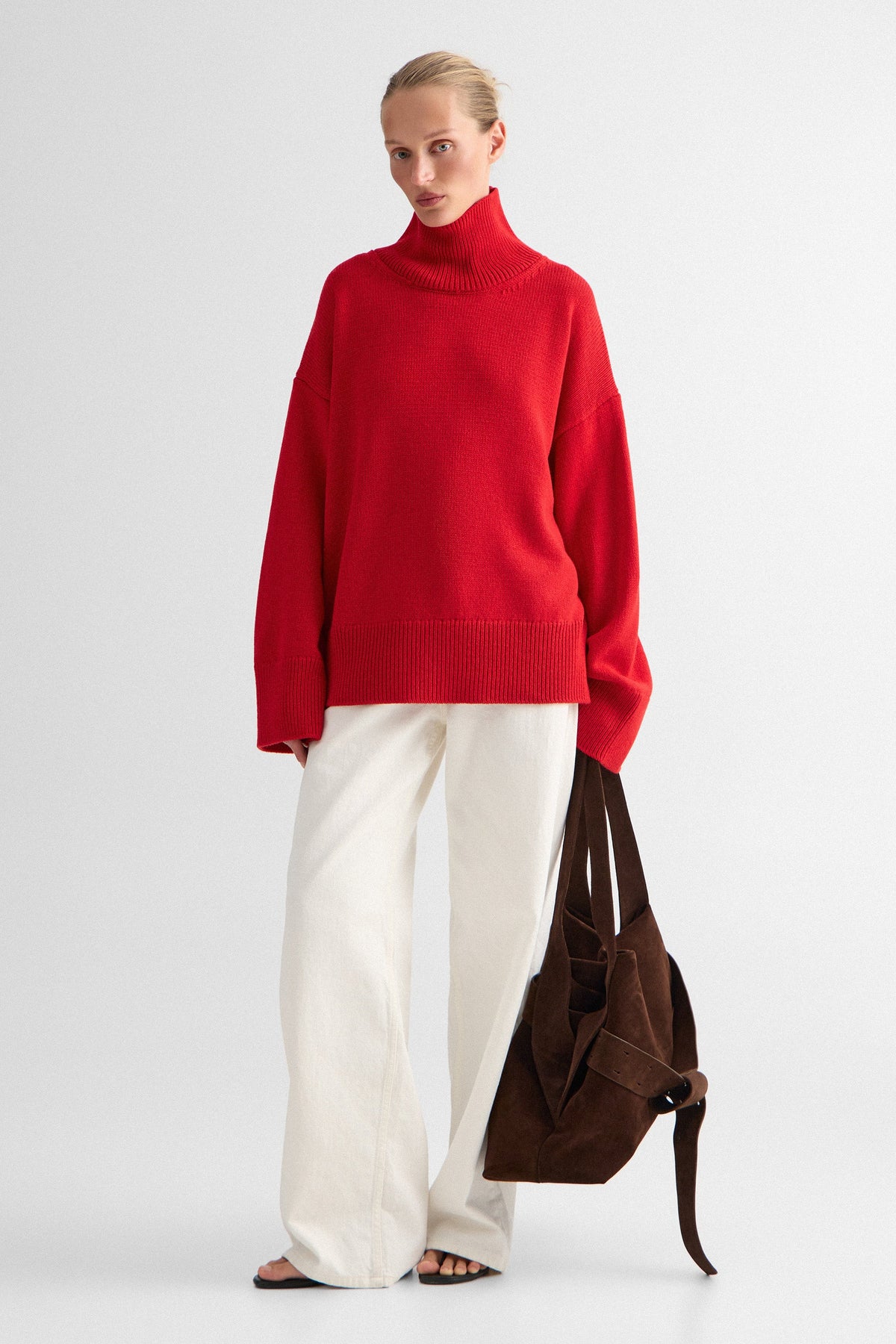 Red Nora Sweater